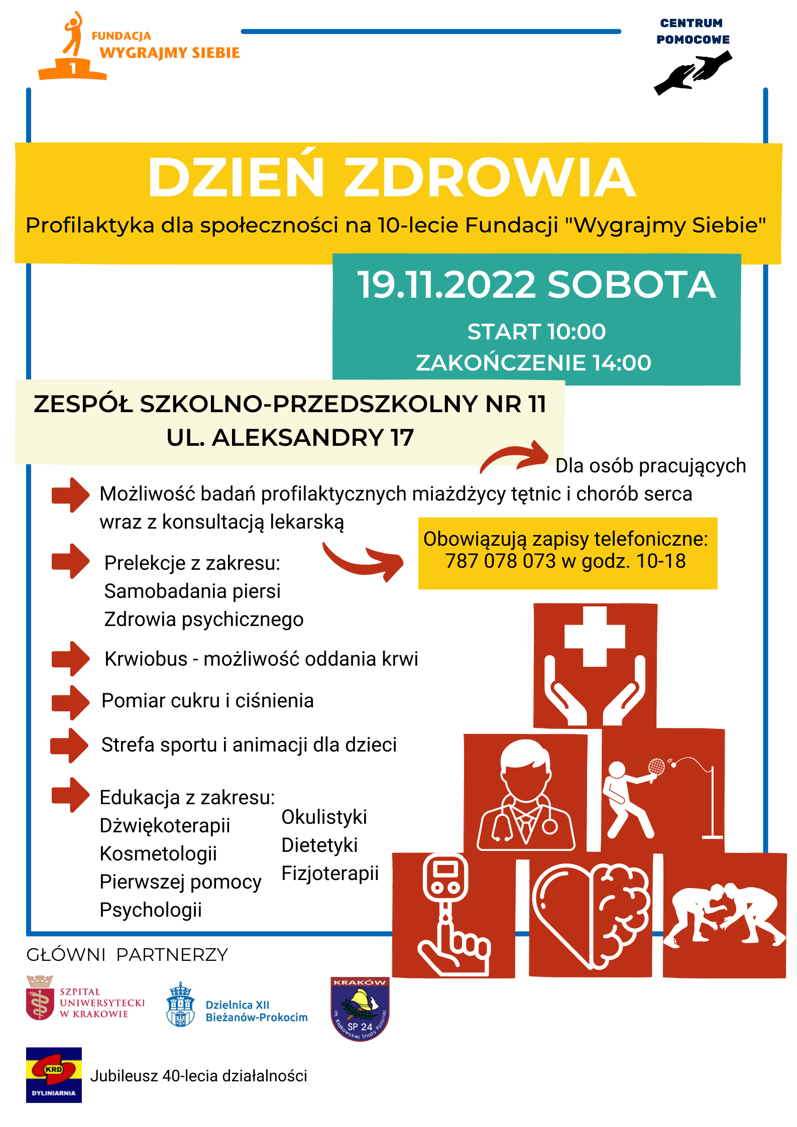 Plakat dzień zdrowia