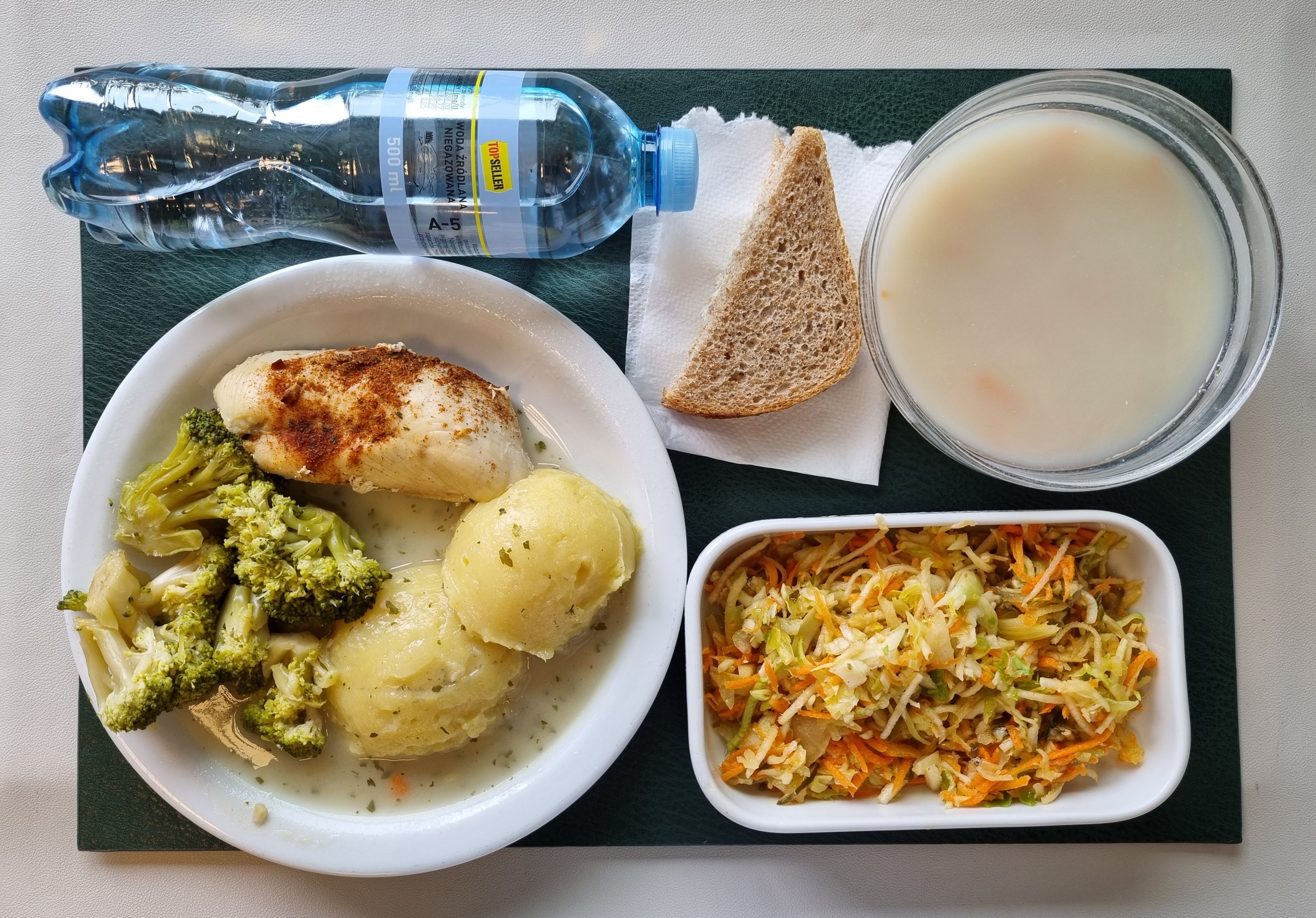 dobry posiłek obiad - dieta bogatoresztkowa