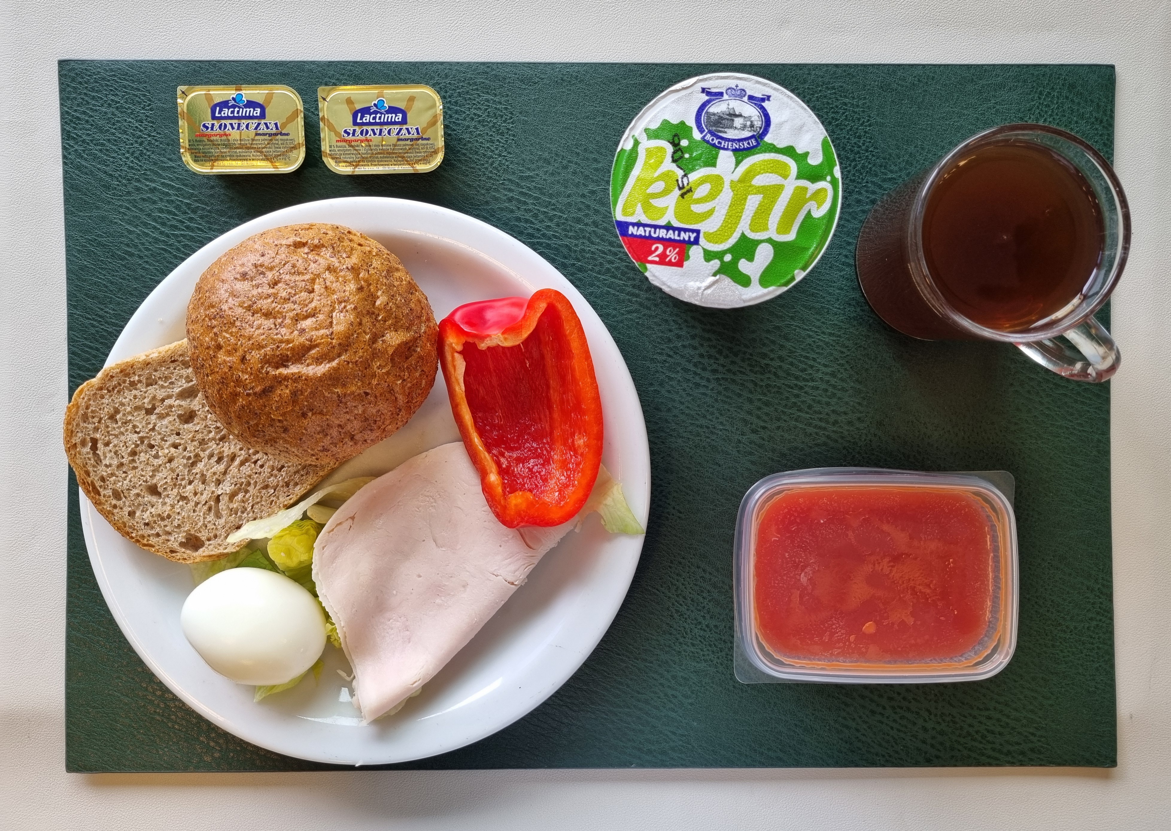 dobry posiłek śniadanie - dieta bogatoresztkowa
