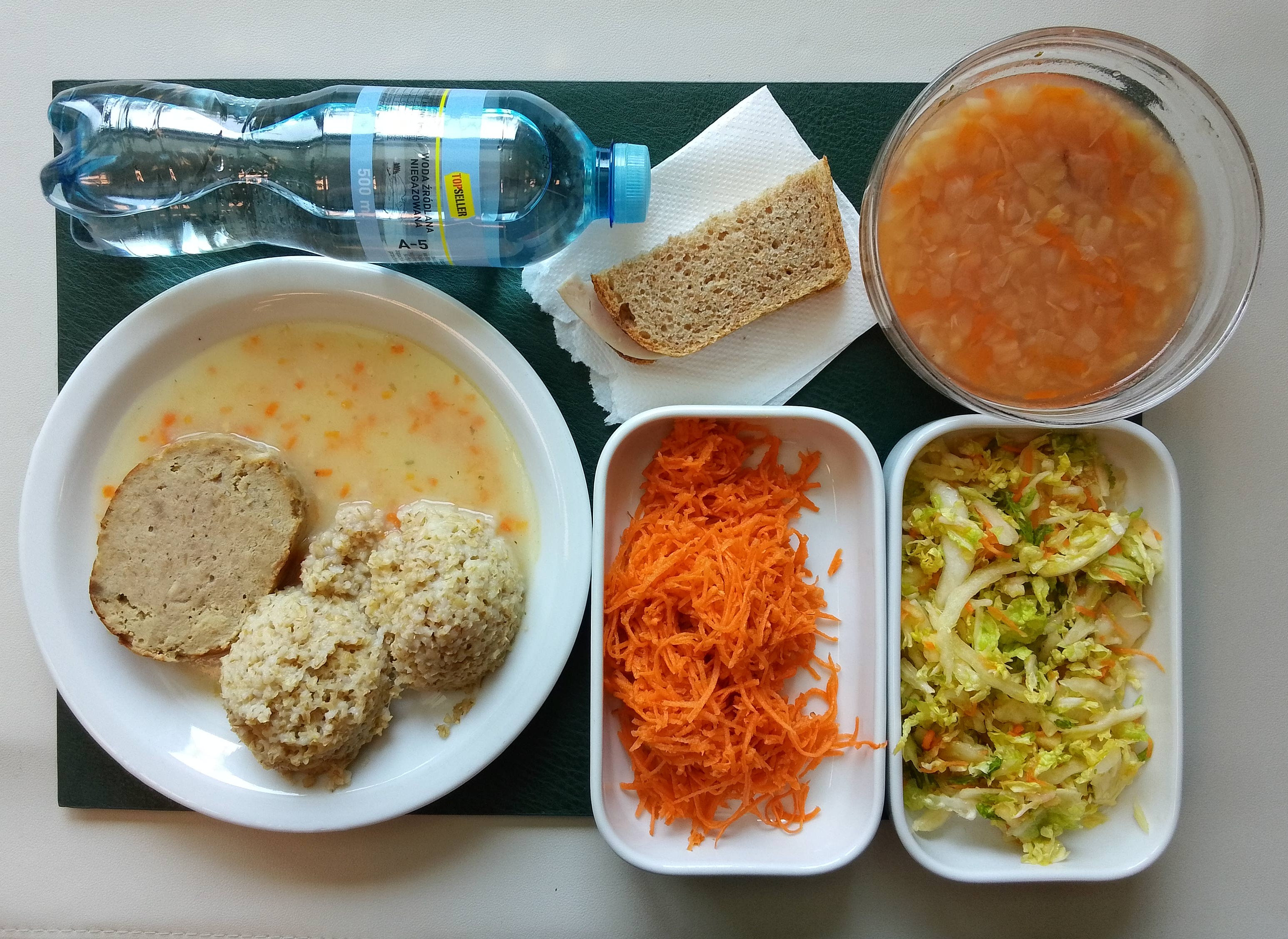 dobry posiłek obiad - dieta bogatoresztkowa