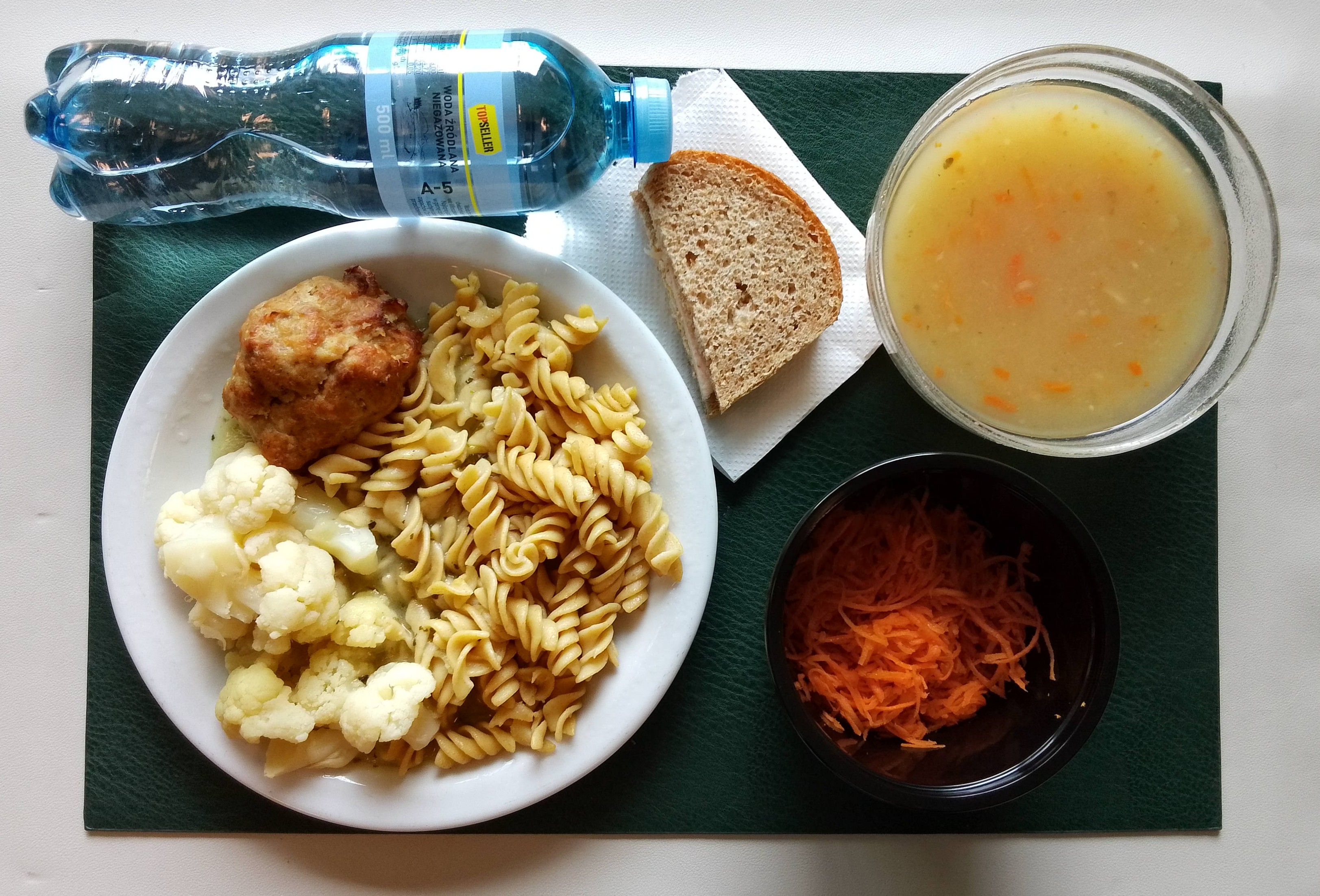 dobry posiłek obiad - dieta bogatoresztkowa