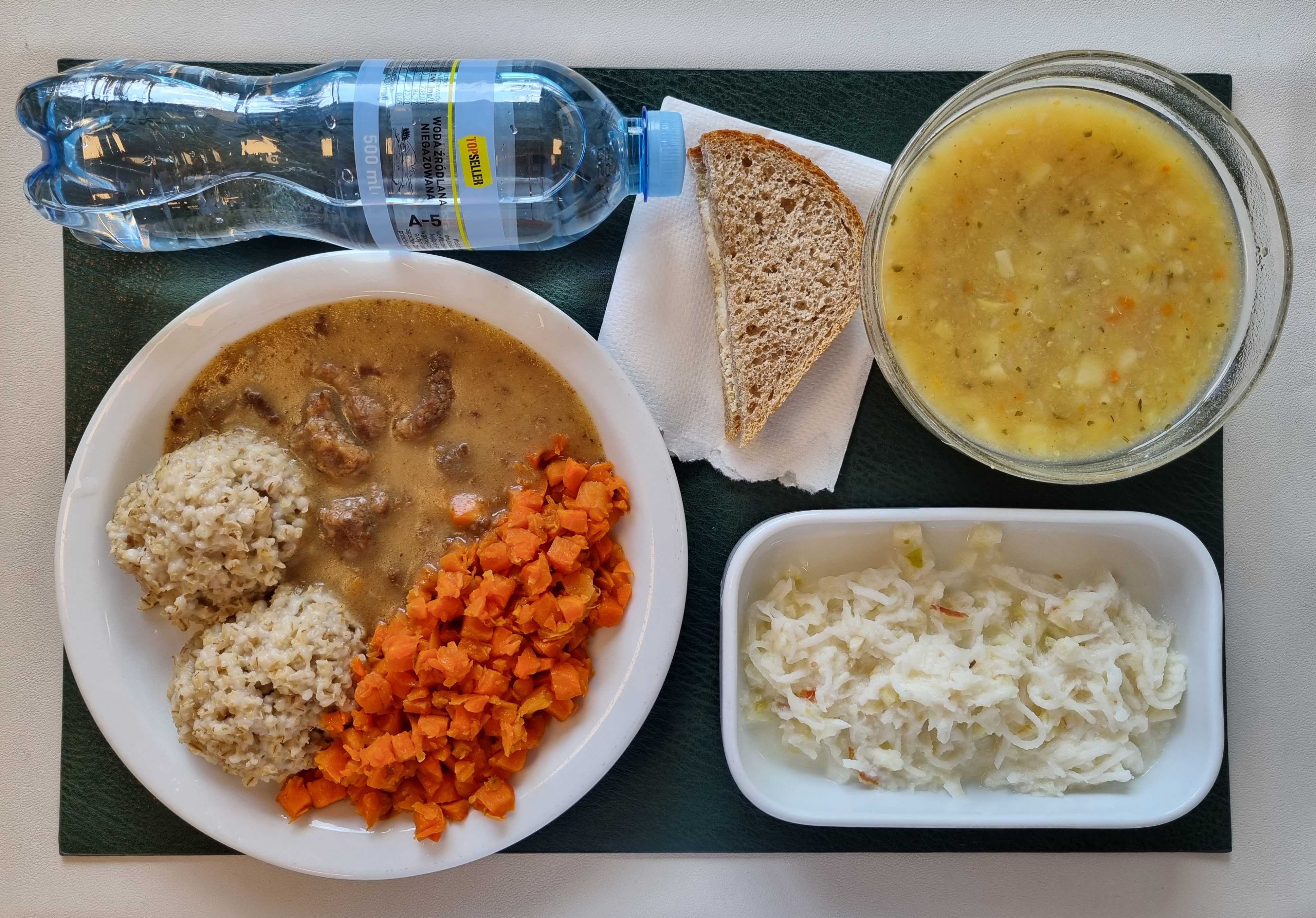 dobry posiłek obiad - dieta bogatoresztkowa