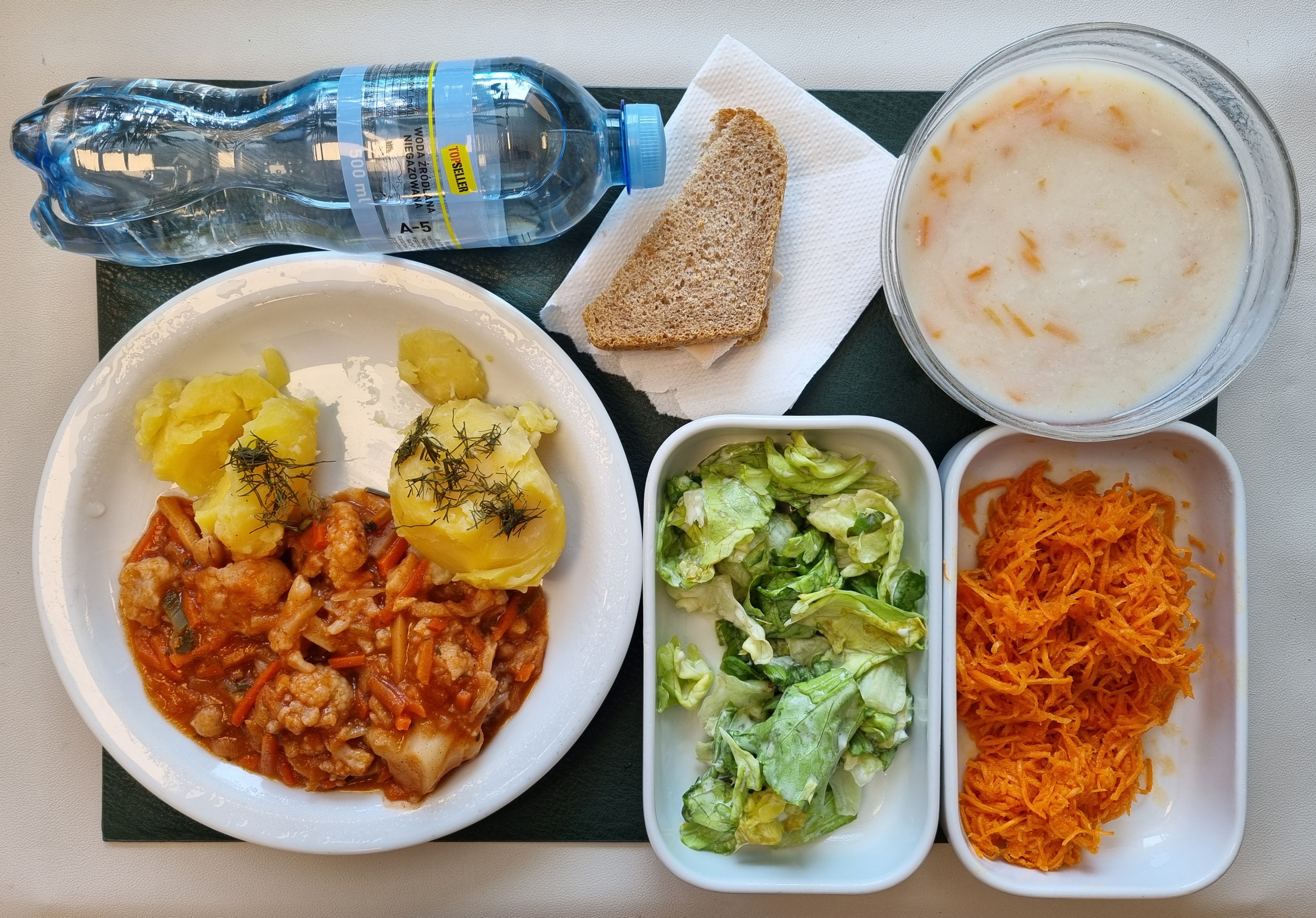 dobry posiłek obiad - dieta bogatoresztkowa
