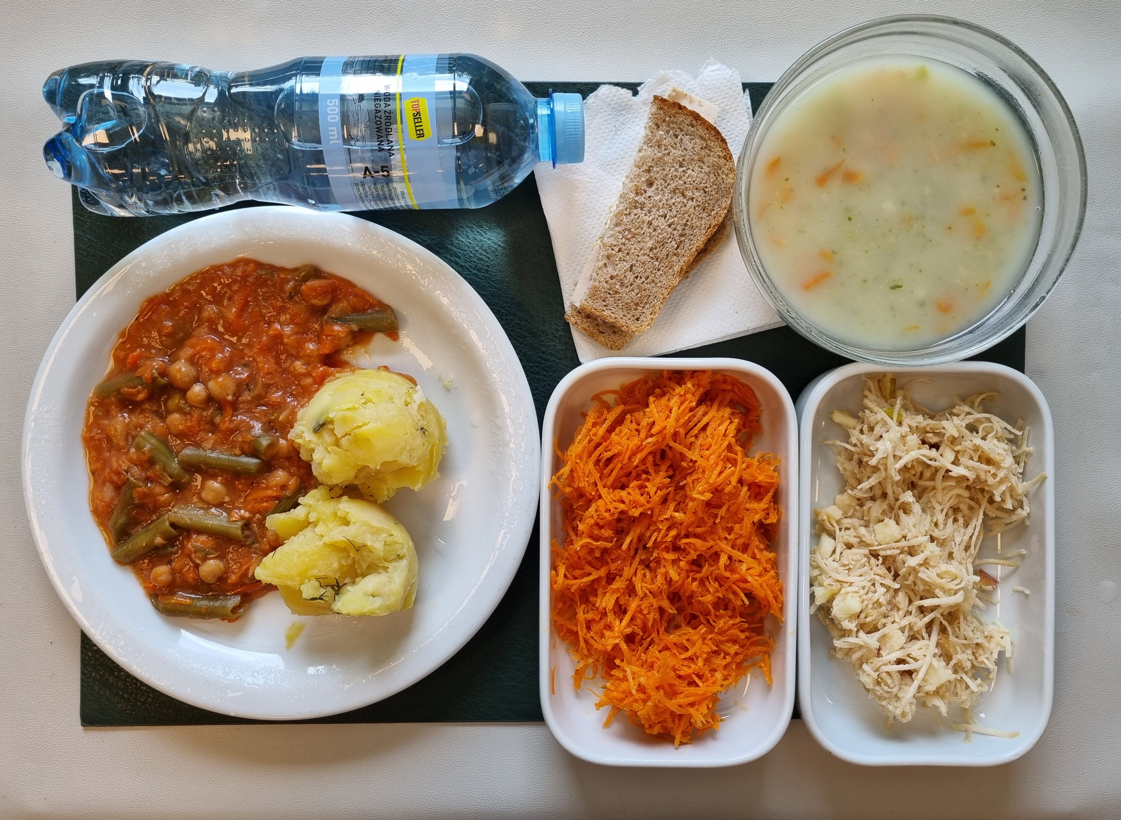 dobry posiłek obiad - dieta bogatoresztkowa