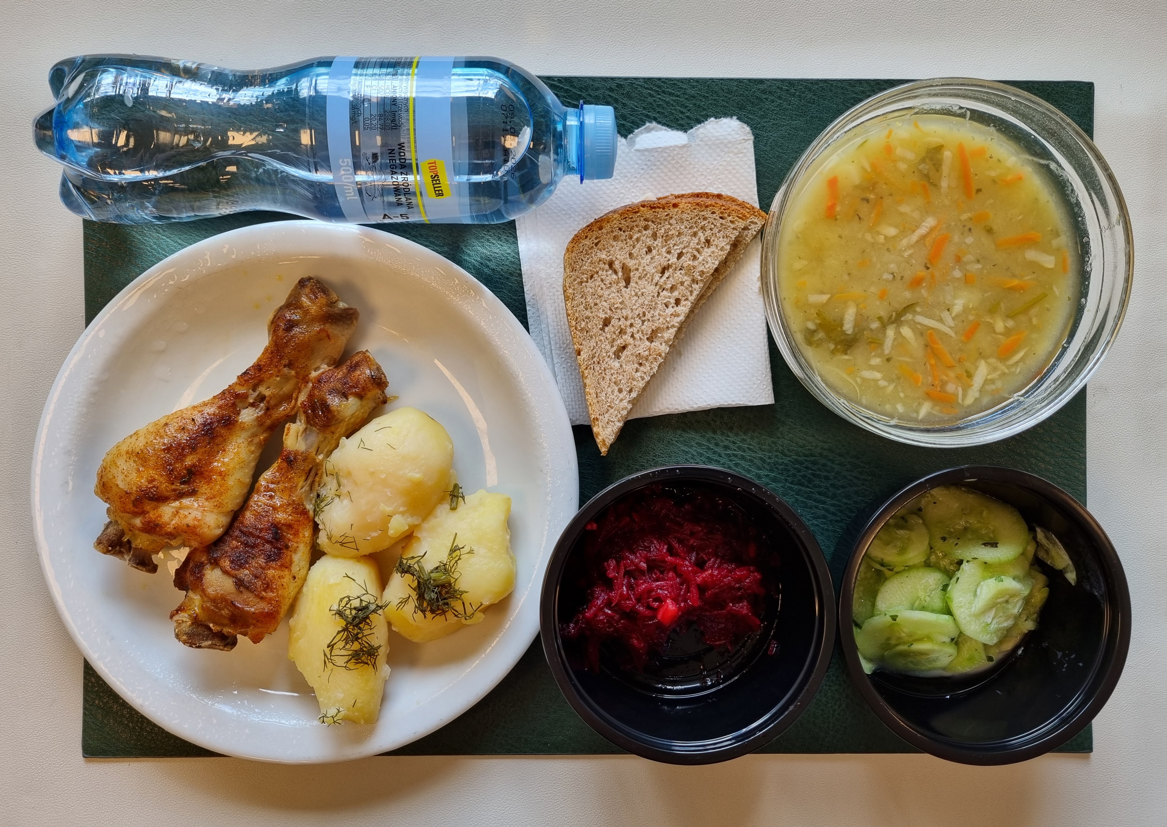 dobry posiłek obiad - dieta bogatoresztkowa