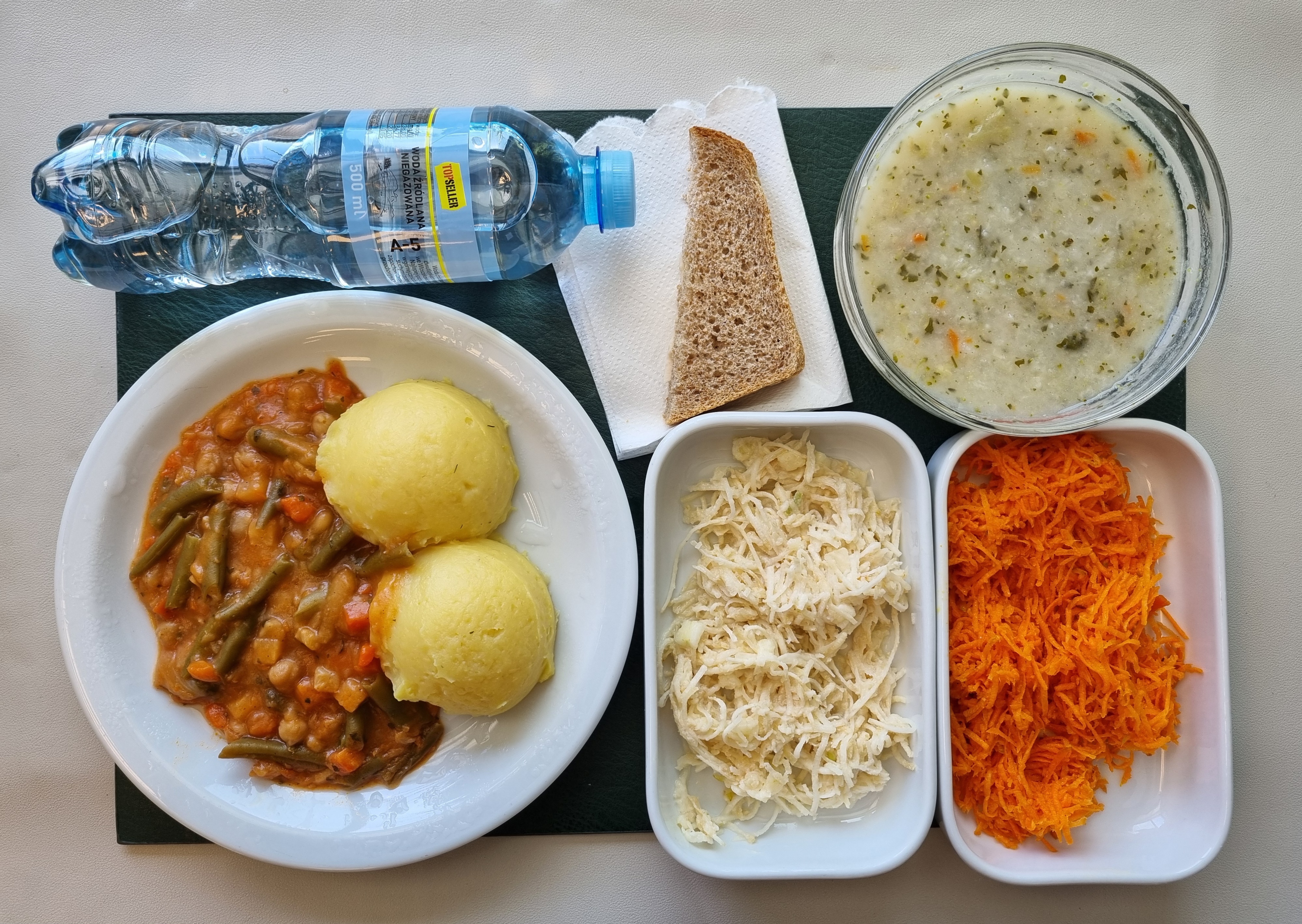 dobry posiłek obiad - dieta bogatoresztkowa