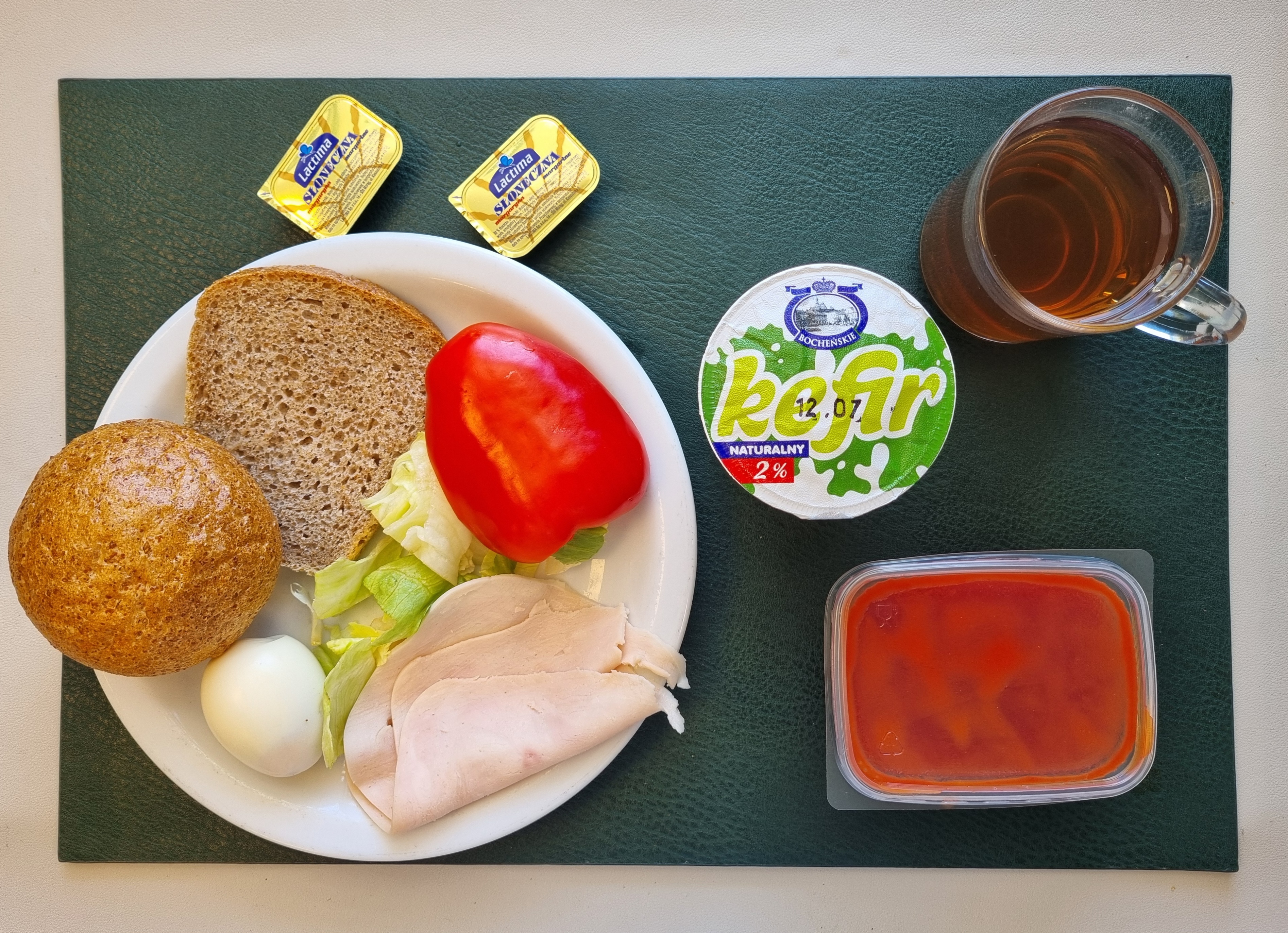 dobry posiłek śniadanie - dieta bogatoresztkowa