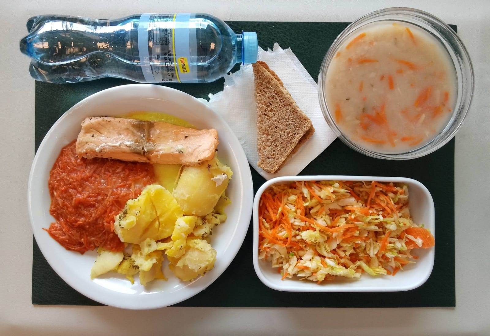 dobry posiłek obiad - dieta bogatoresztkowa
