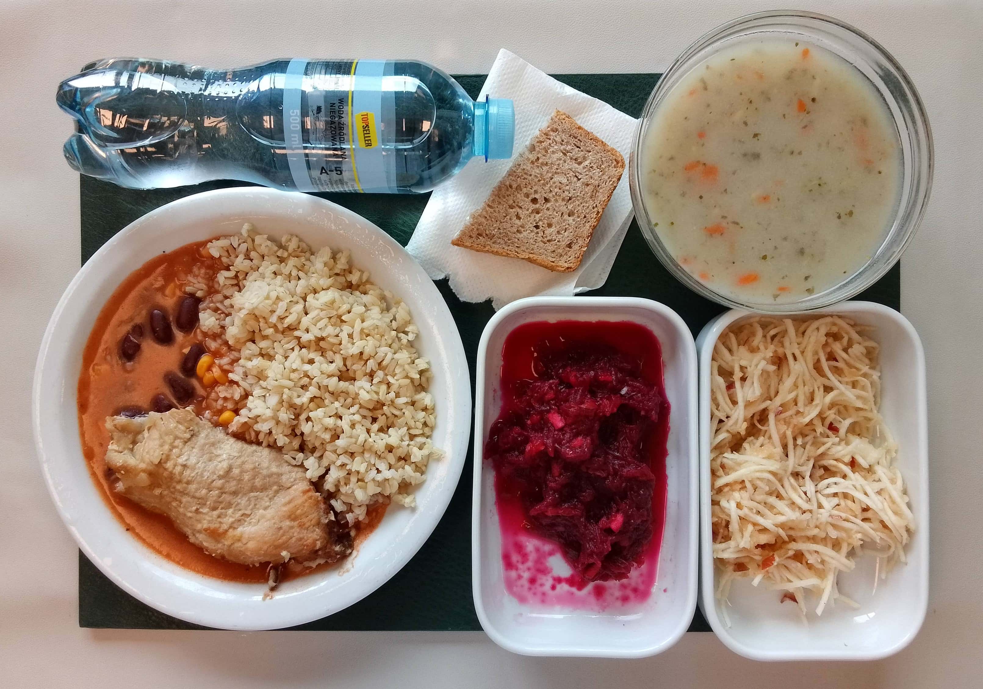 dobry posiłek obiad - dieta bogatoresztkowa