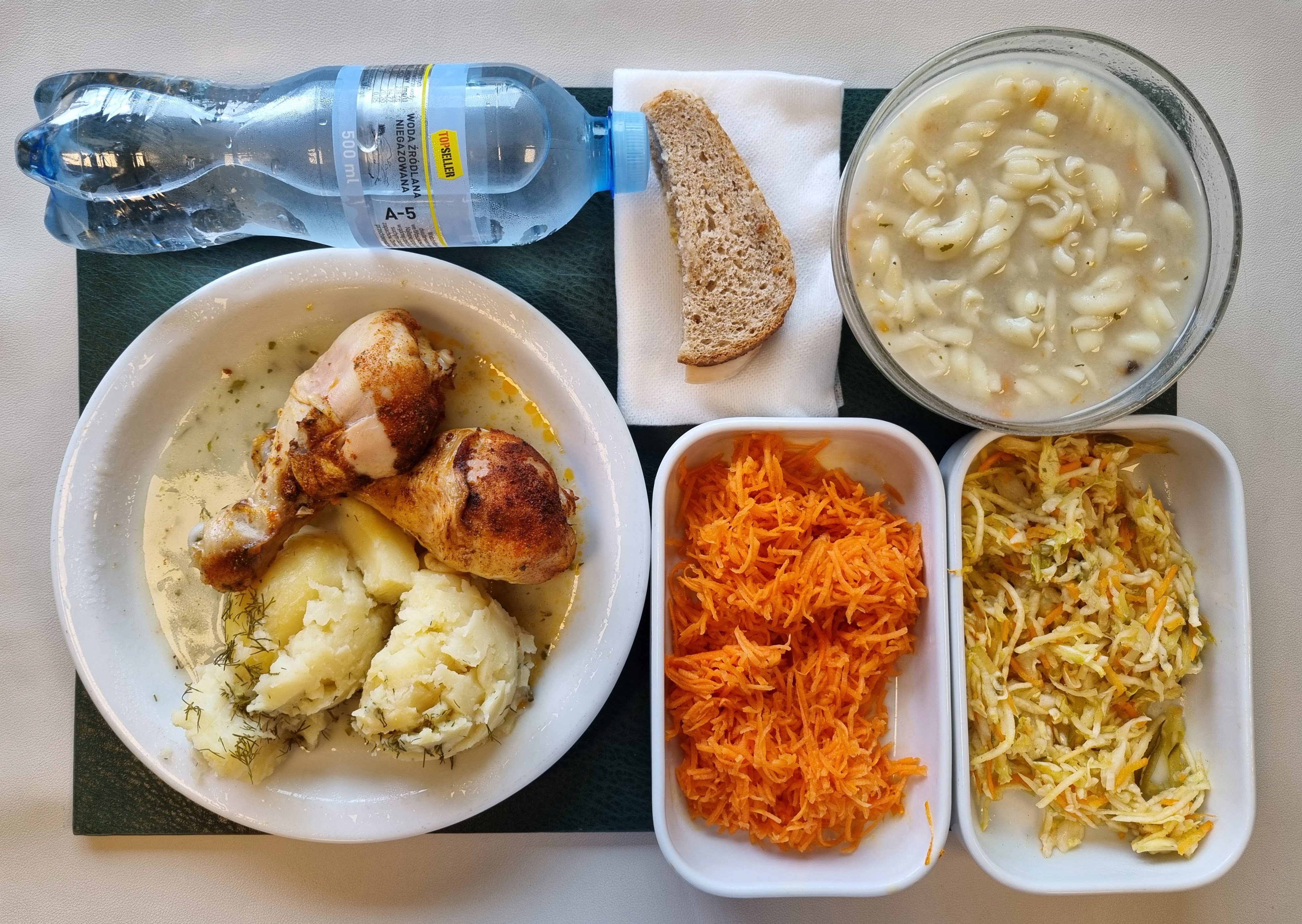 dobry posiłek obiad - dieta bogatoresztkowa