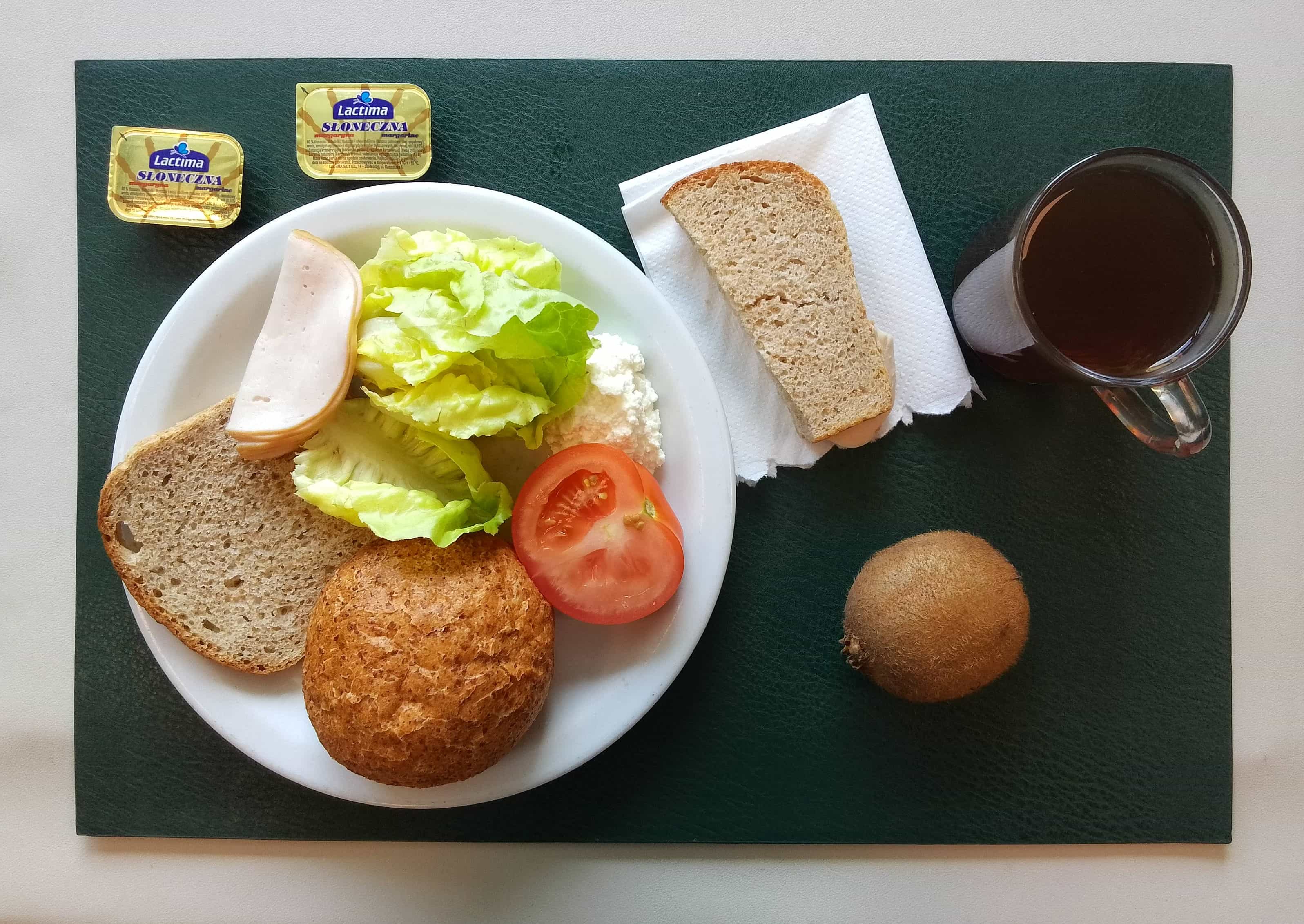 dobry posiłek śniadanie - dieta bogatoresztkowa