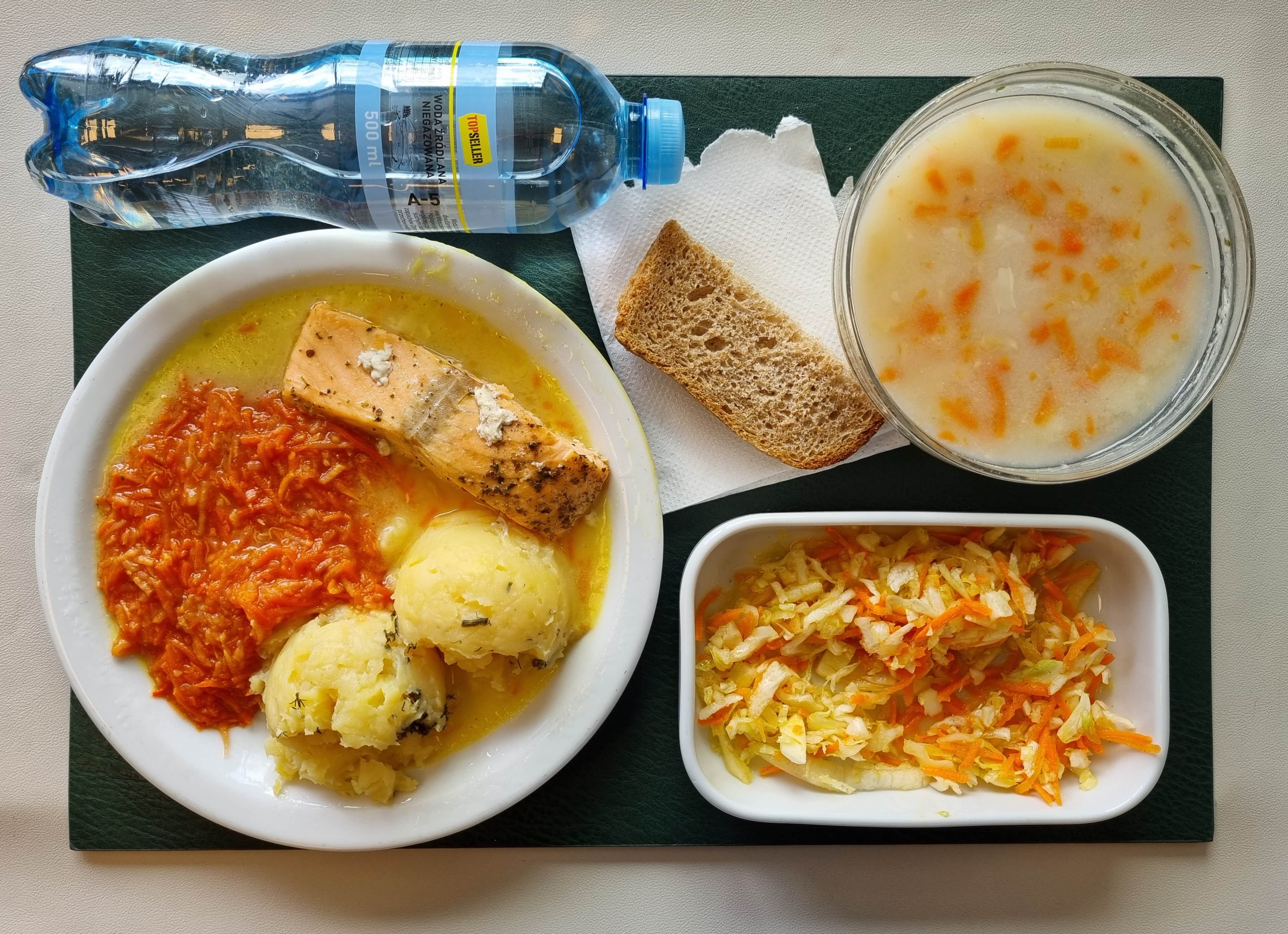 dobry posiłek obiad - dieta bogatoresztkowa