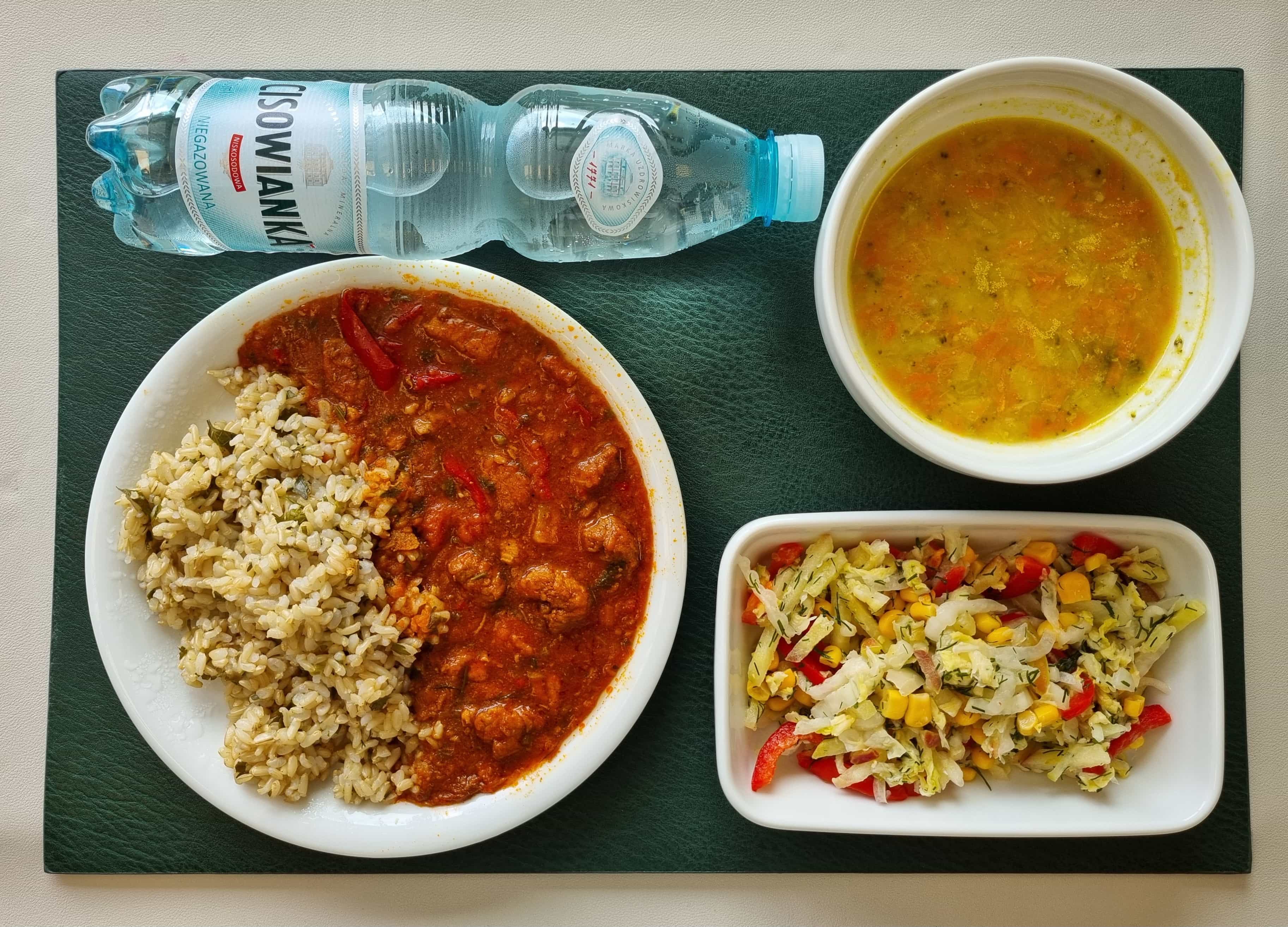 dobry posiłek obiad - dieta bogatoresztkowa