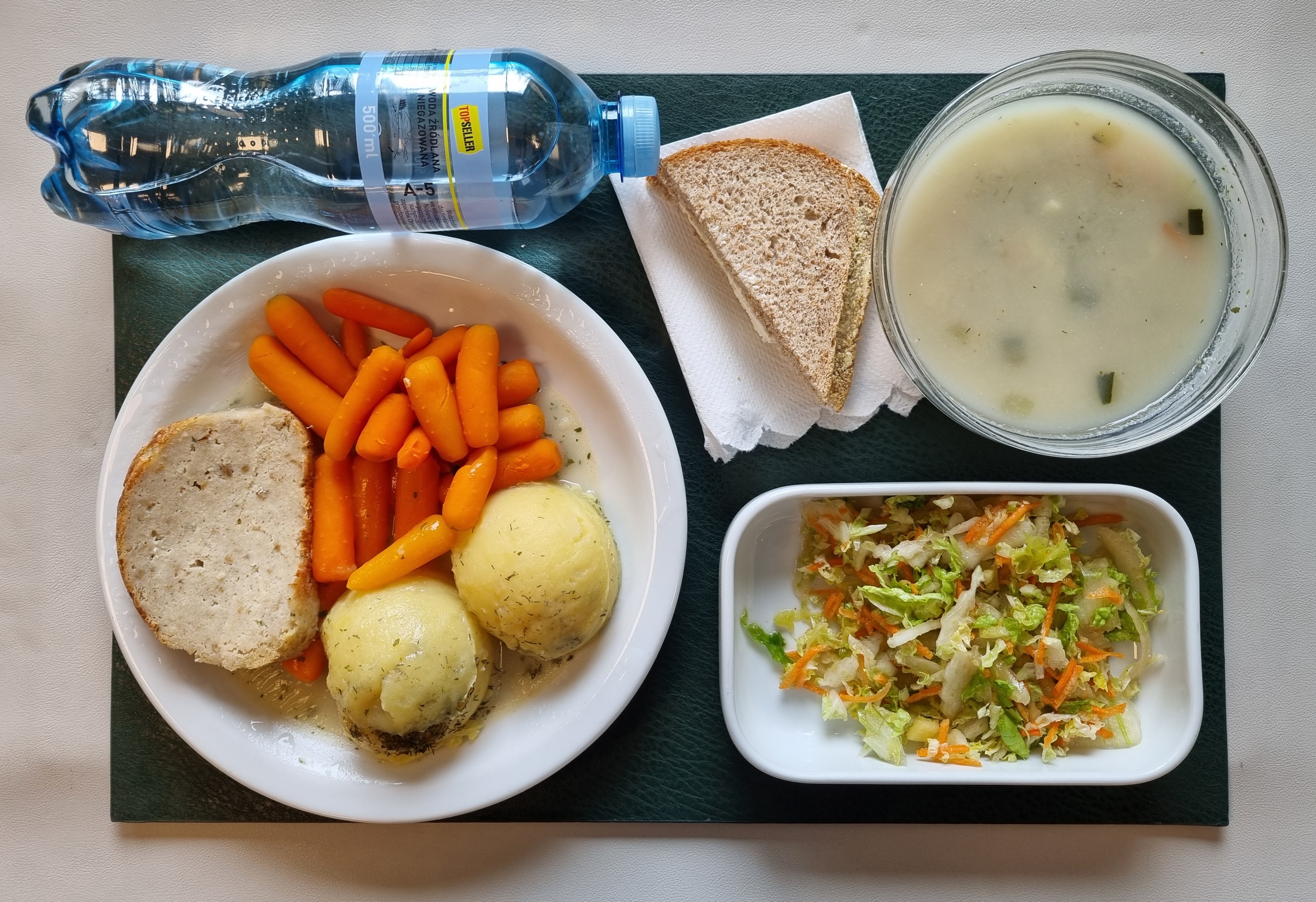 dobry posiłek obiad - dieta bogatoresztkowa