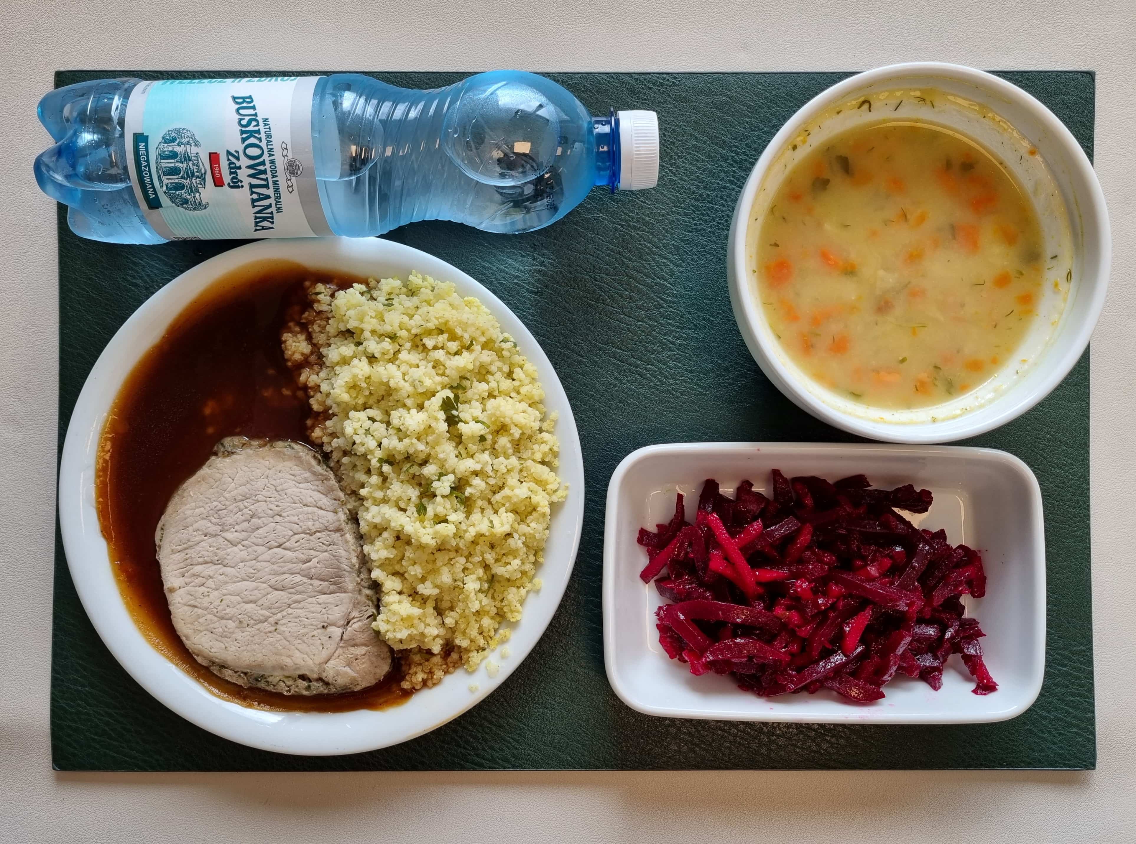 dobry posiłek obiad - dieta lekkostrawna