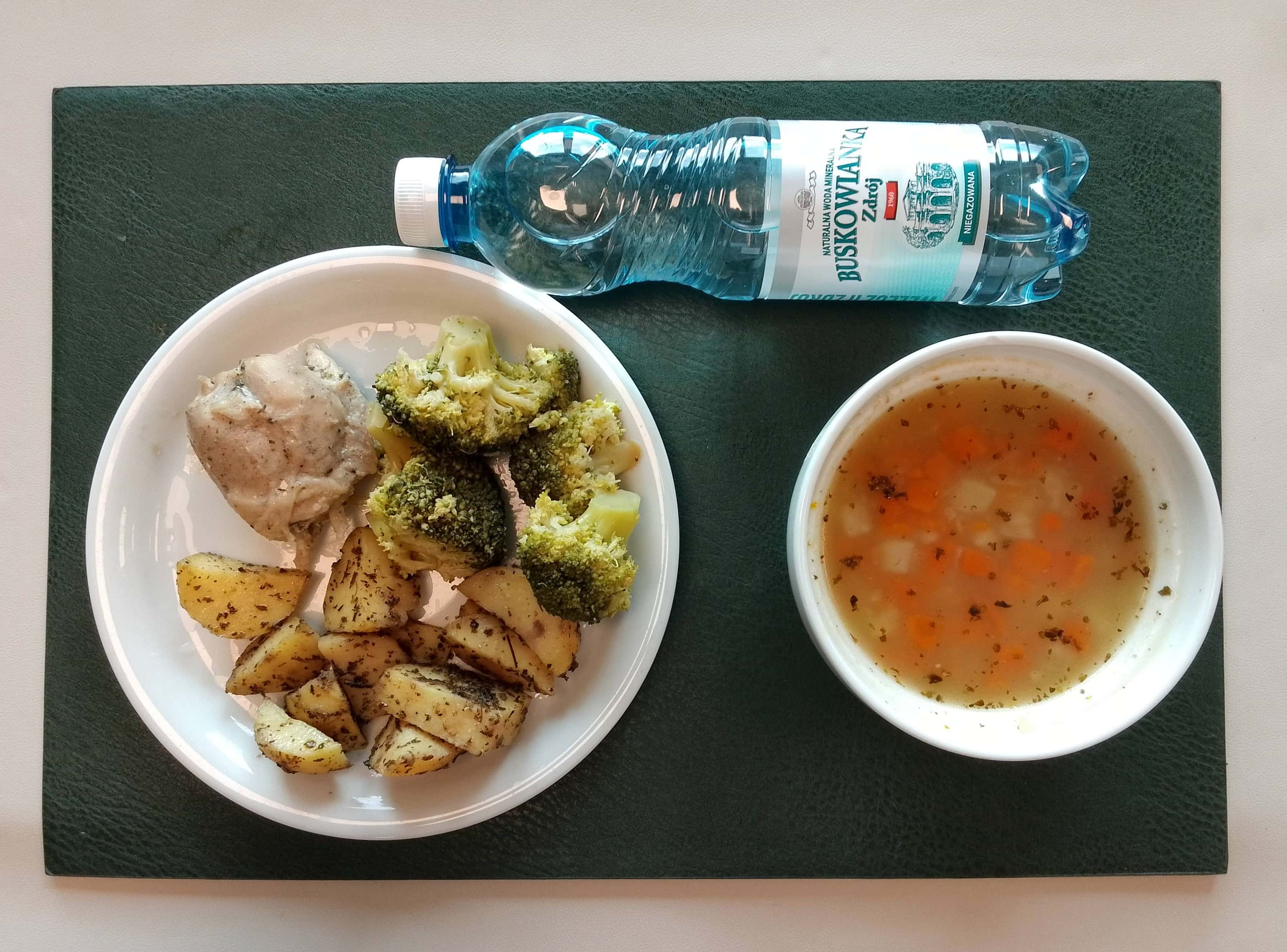 dobry posiłek obiad - dieta bogatoresztkowa