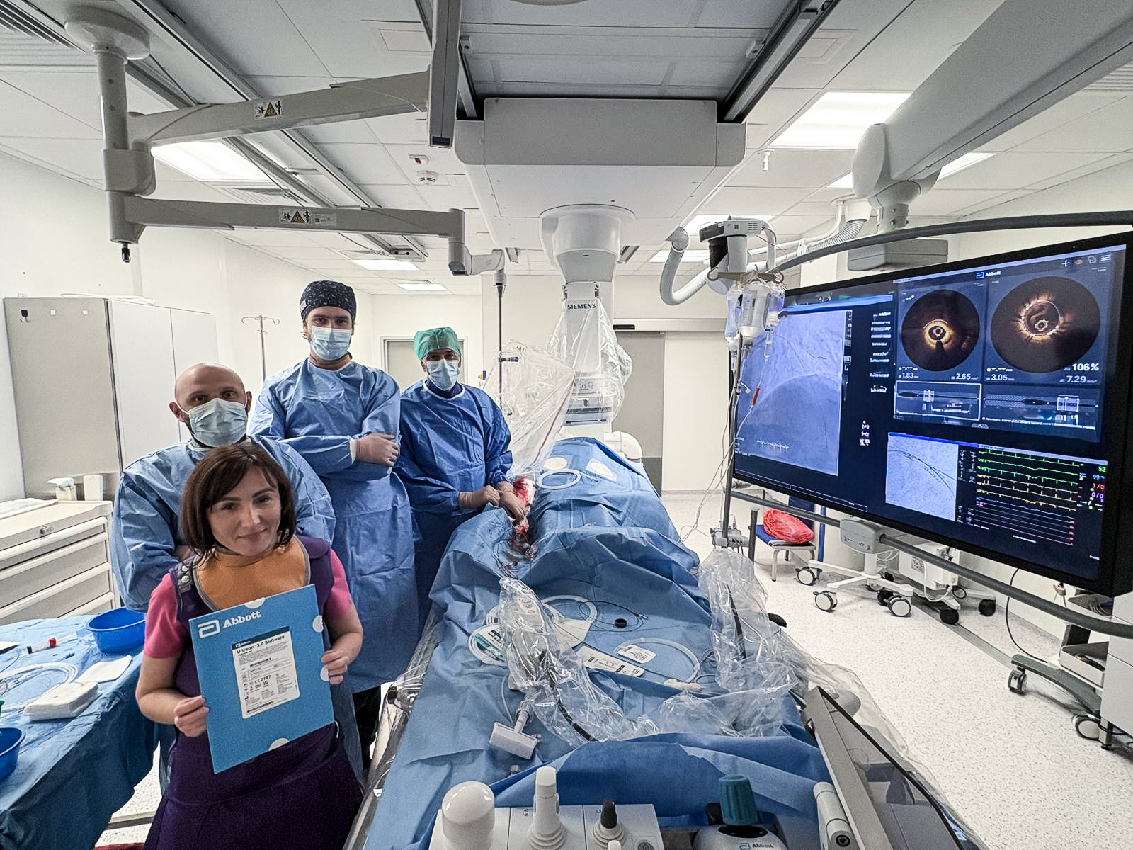 operacja założenia stentów