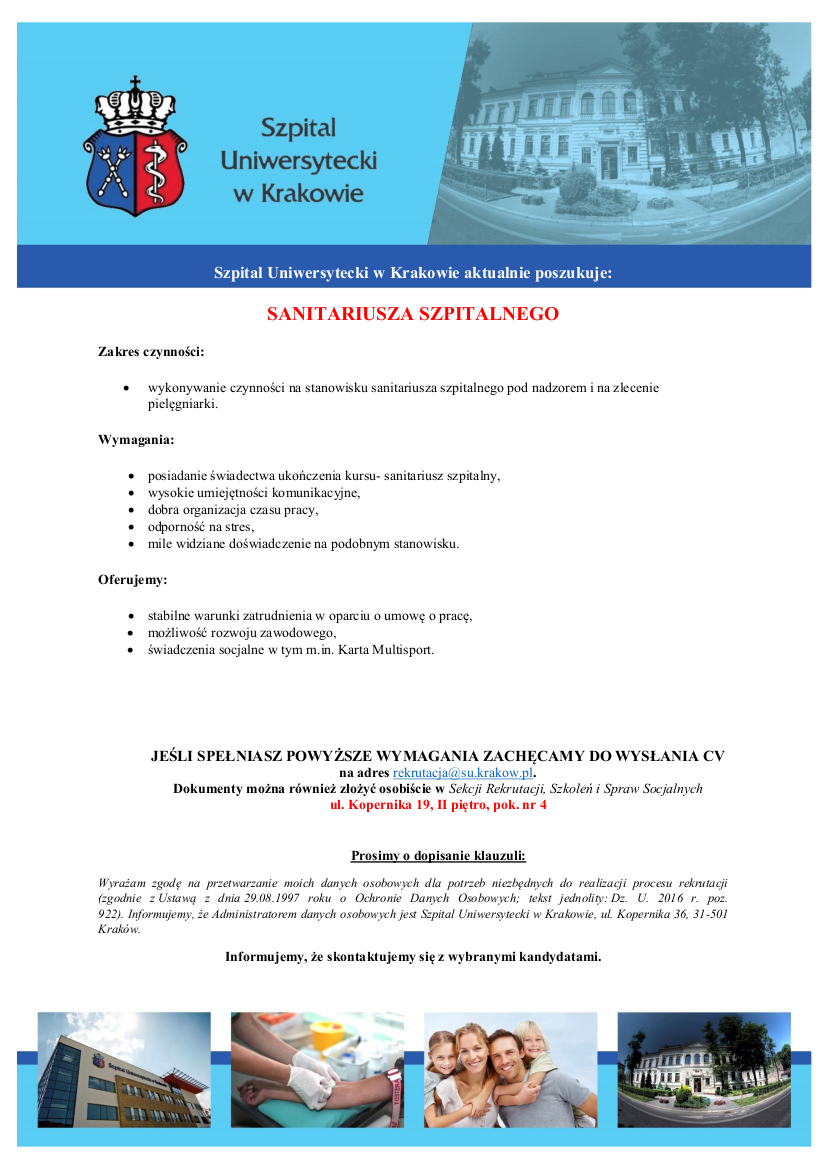 Sanitariusz szpitalny