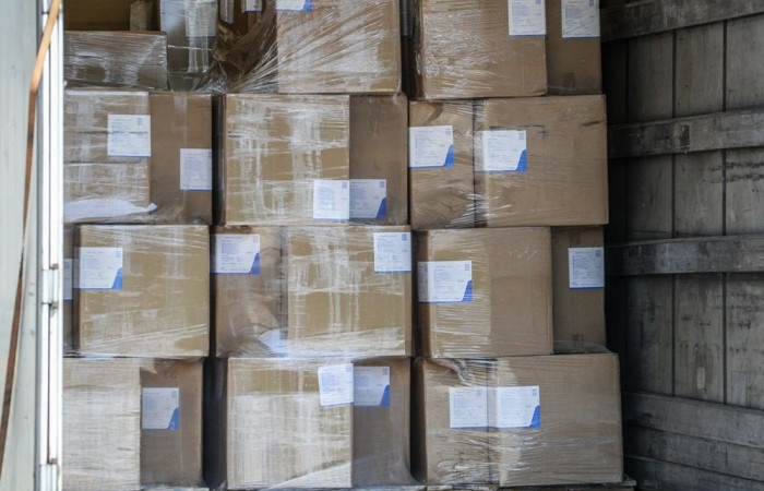 Dostawa środków ochrony osobistej - pudła