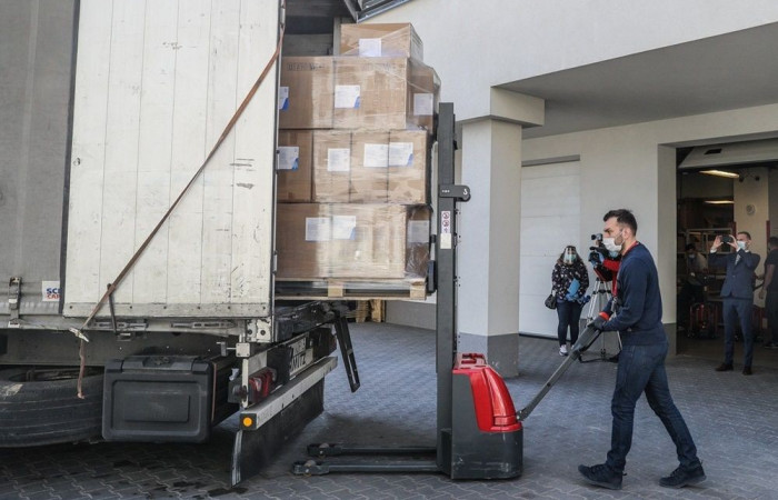 Wypakowywanie dostawy 