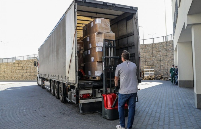 Wypakowywanie dostawy 