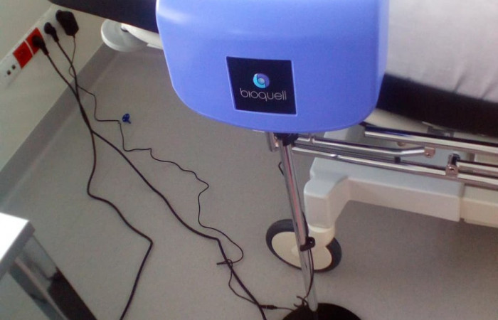 urządzenie do dekontaminacji - zbliżenie 