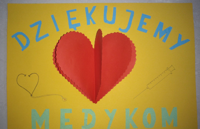 Rysunek dziecka - serce