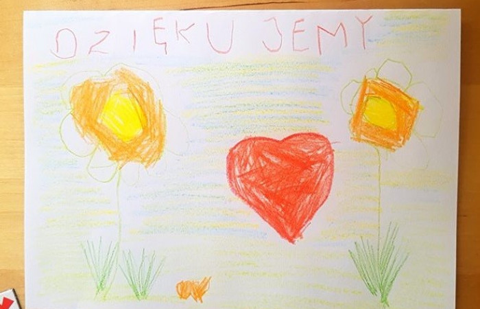 Grupa Niedźwiadki z Publicznego Przedszkola BAJLANDIA z Krakowa w Dniu Międzynarodowego Dnia Pielęgniarek i Położnyc 3