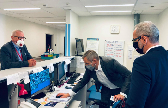 Marcin Jędrychowski, Dyrektor SU i Minister Zdrowia, Adam Niedzielski 