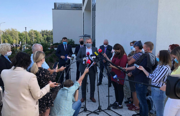 Marcin Jędrychowski, Dyrektor SU i Minister Zdrowia, Adam Niedzielski, prof. Andrzej Matyja