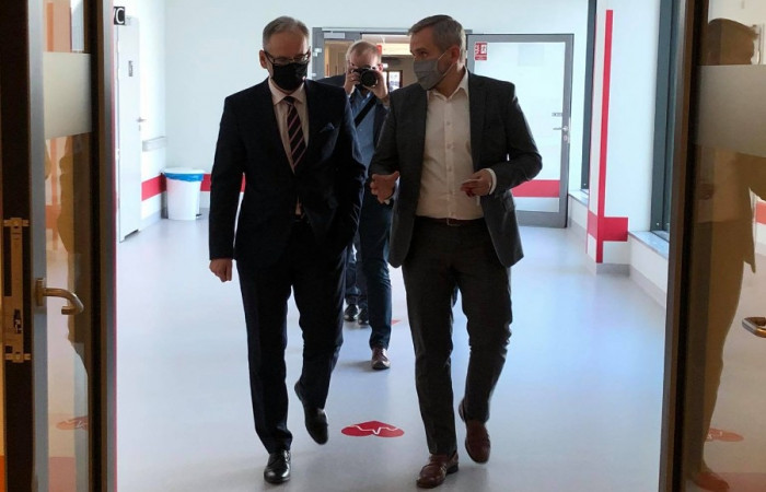 Marcin Jędrychowski, Dyrektor SU i Minister Zdrowia, Adam Niedzielski 