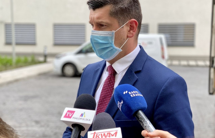 Wicemarszałek Województwa Małopolskiego Łukasz Smółka