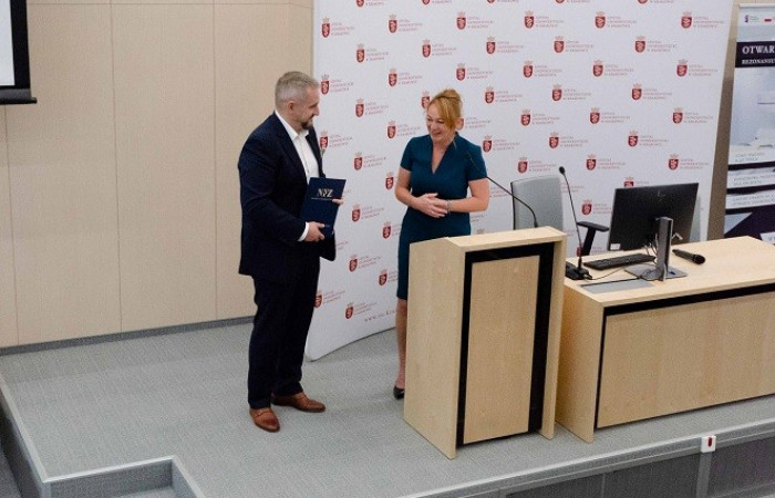 uroczysta inauguracja otwartego aparatu rezonansu magnetycznego