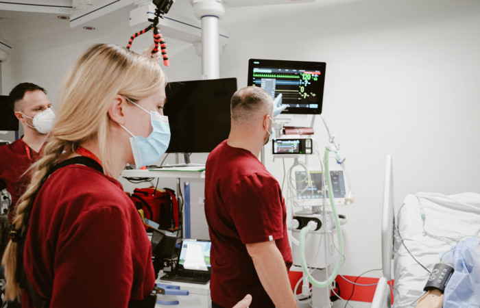 Zespół SWIT w trakcie szkolenia