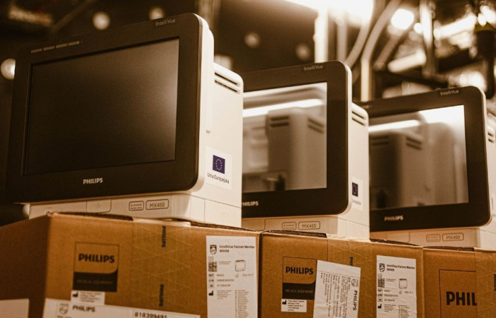 dostawa aparatury medycznej zakupionej w ramach projektu 