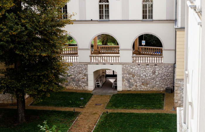 widok z okna O/K Położnictwa i Perinatologii