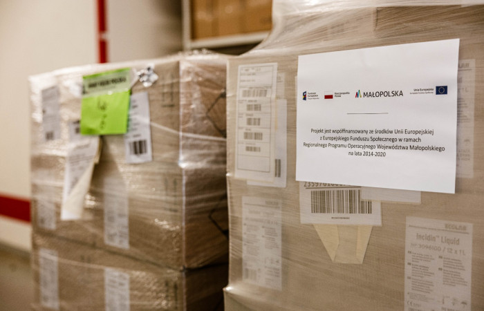 Dostawa środków dezynfekcyjnych Incidin Liquid, w ramach Małopolskiej Tarczy Antykryzysowej - 3 