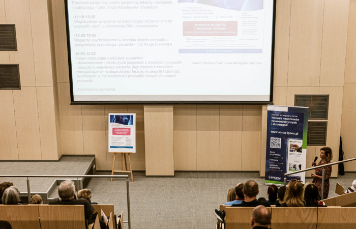 Spotkanie Pacjentów z akromegalią na Auli Głównej w NSSU