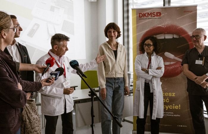 Spotkanie prasowe Hematologii SU i DKMS