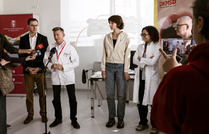 Spotkanie prasowe Hematologii SU i DKMS