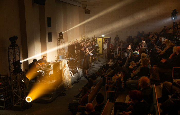 Koncert kolęd w Auli Głównej NSSU: 