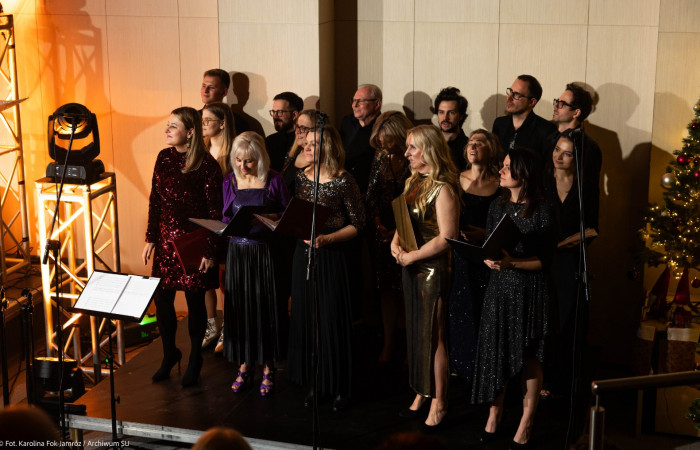 Koncert kolęd w Auli Głównej NSSU: 