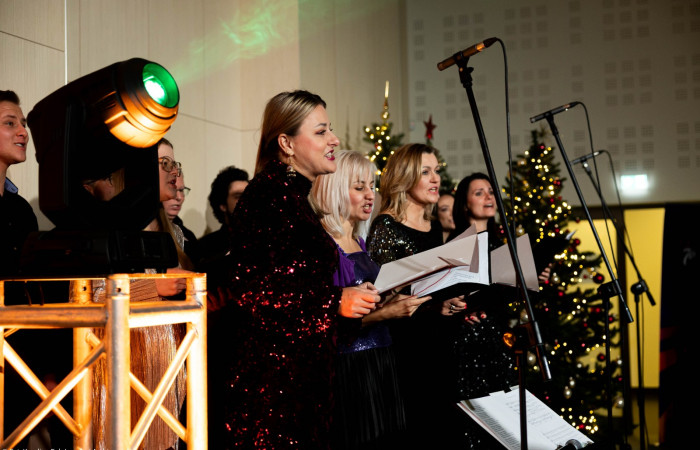 Koncert kolęd w Auli Głównej NSSU: 