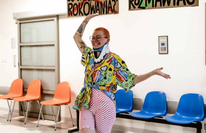 Małgorzata Sajan - artystyczny projekt zatytułowany „Rak ma raka”