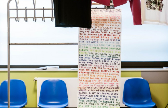 Małgorzata Sajan - artystyczny projekt zatytułowany „Rak ma raka”