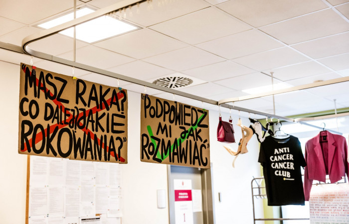 Małgorzata Sajan - artystyczny projekt zatytułowany „Rak ma raka”
