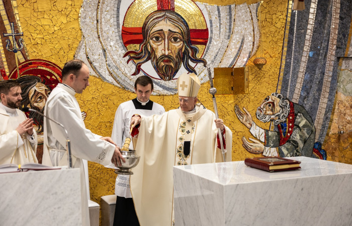 Poświęcenie Kaplicy pw. Pana Jezusa Miłosiernego