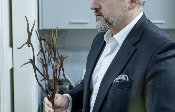 Uroczyste odprawy podczas pożegnania kierowników trzech oddziałów klinicznych