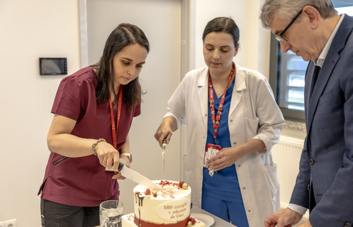 Obchody tysiecznej operacji systemem robotycznym daVinci