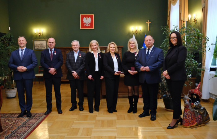 wręczenie Złotych i Srebrnych Krzyżów Zasługi